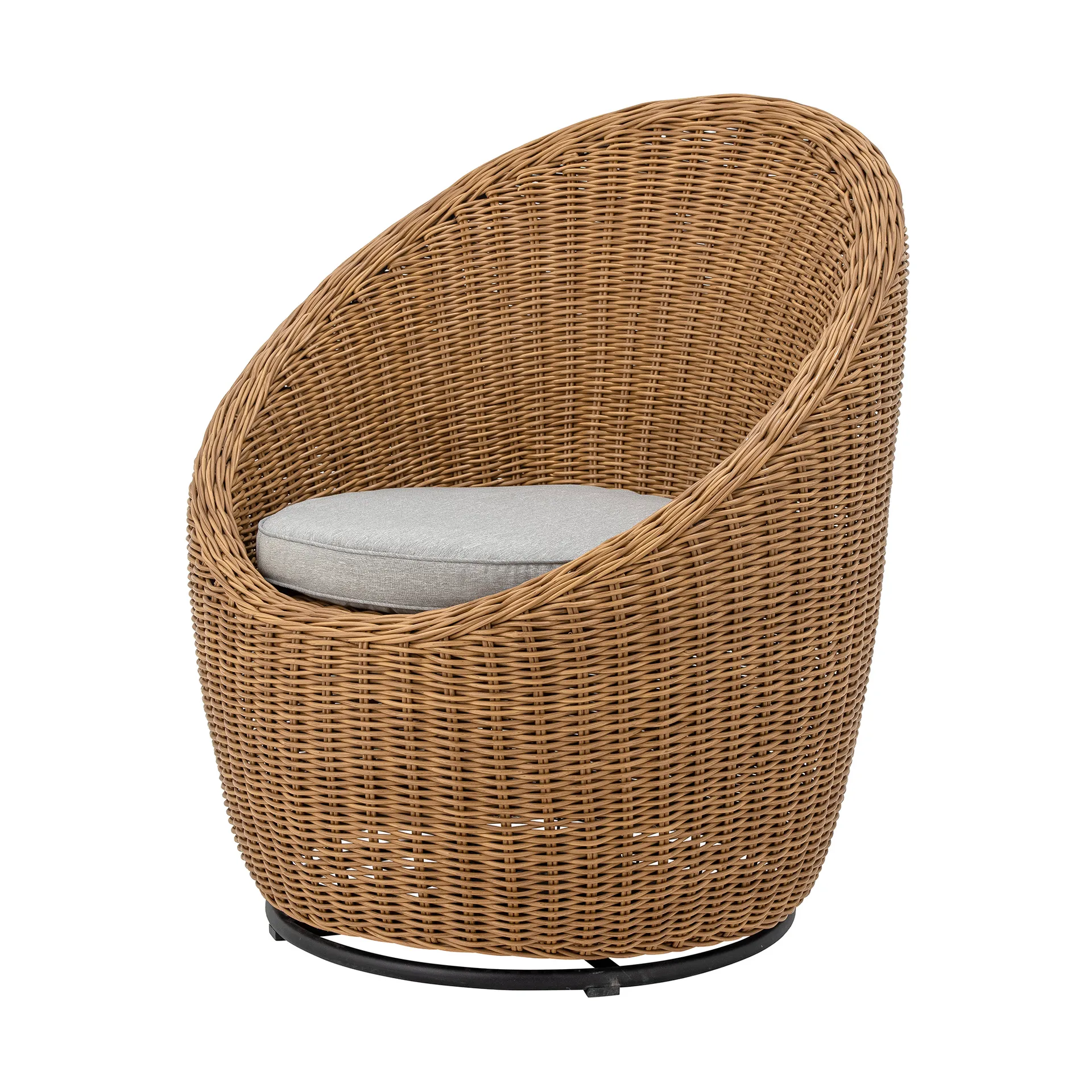 Cadeira lounge Roccas, Polyrattan Bloomingville