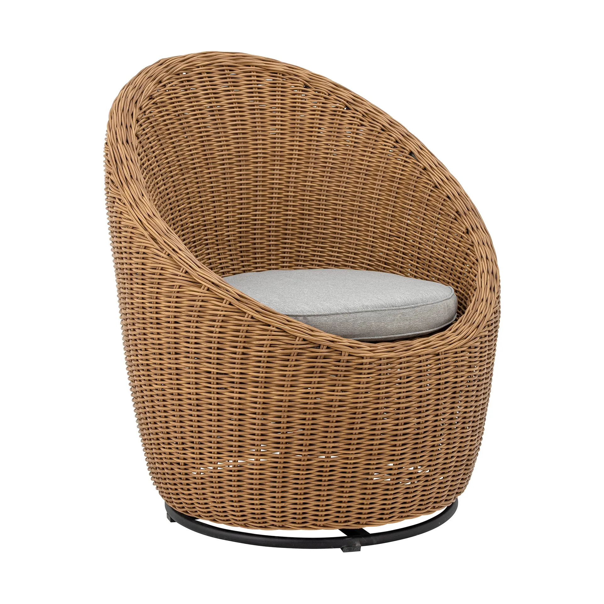 Cadeira lounge Roccas, Polyrattan Bloomingville