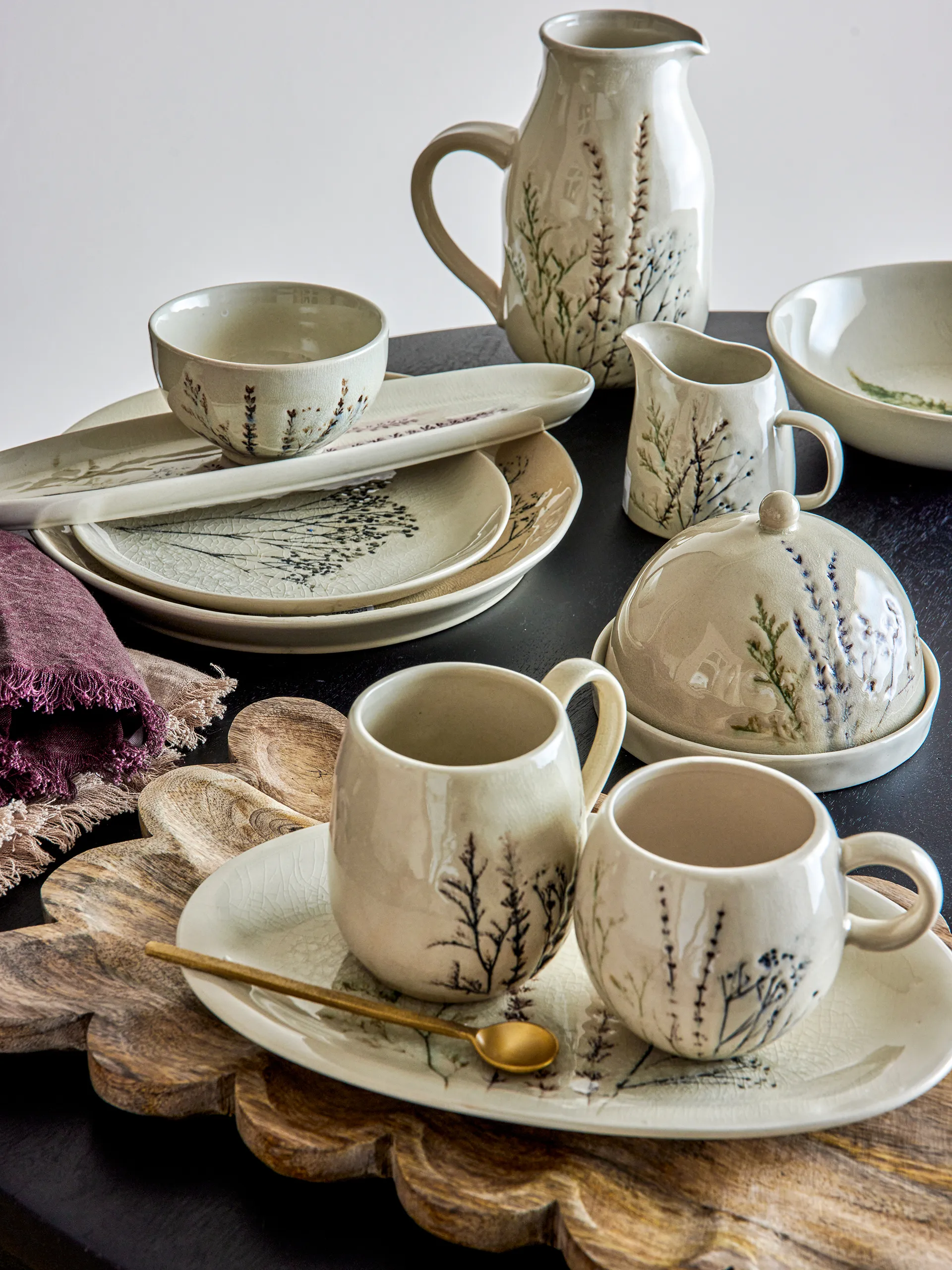 Caixa de Manteiga Bea 10x15 cm, Natureza Bloomingville