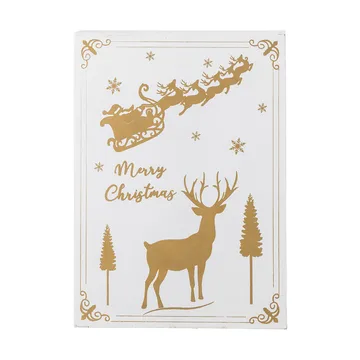 Calendário do advento Elimar com iluminação - Branco - Bloomingville