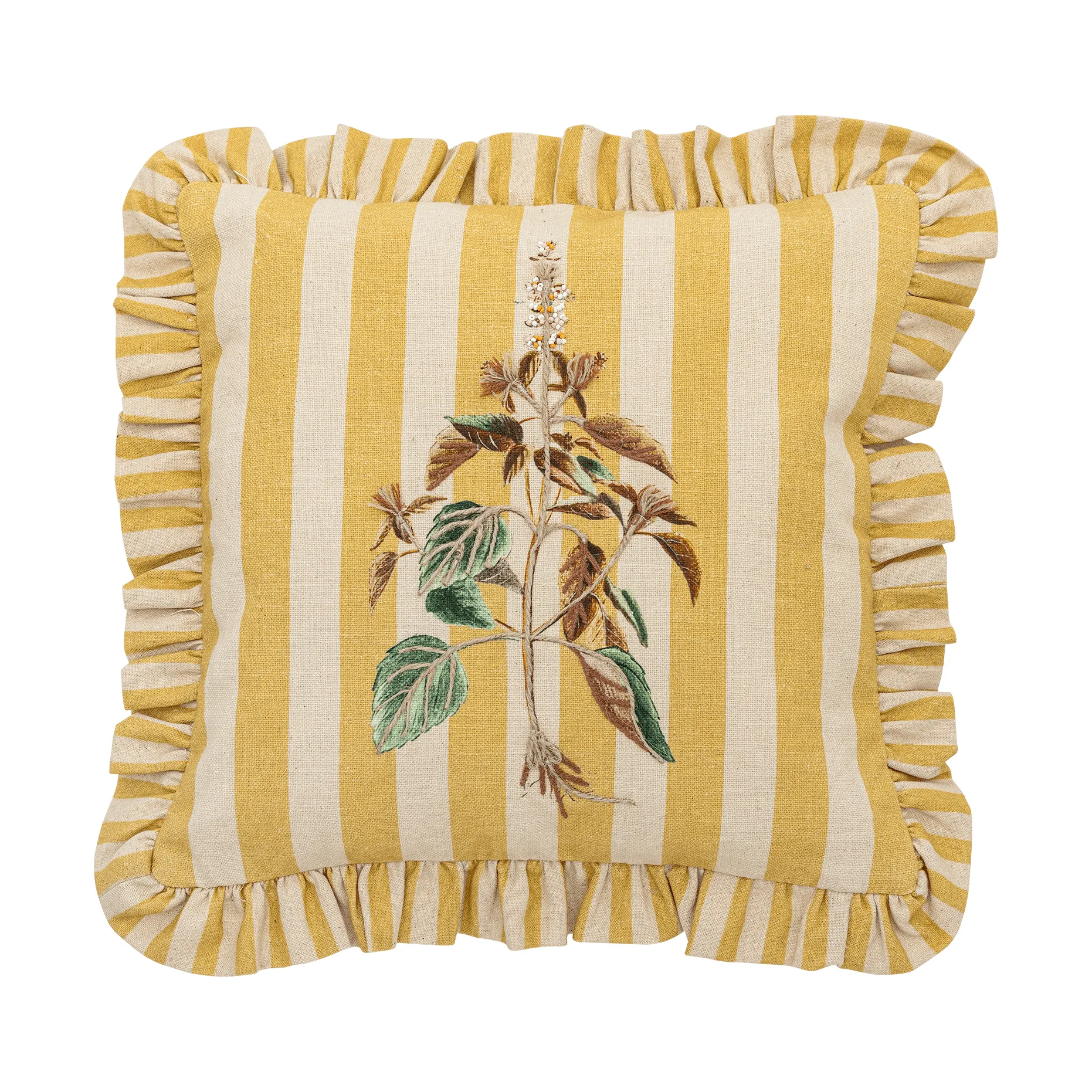 Camila almofada, Yellow, 35x35 cm Bloomingville