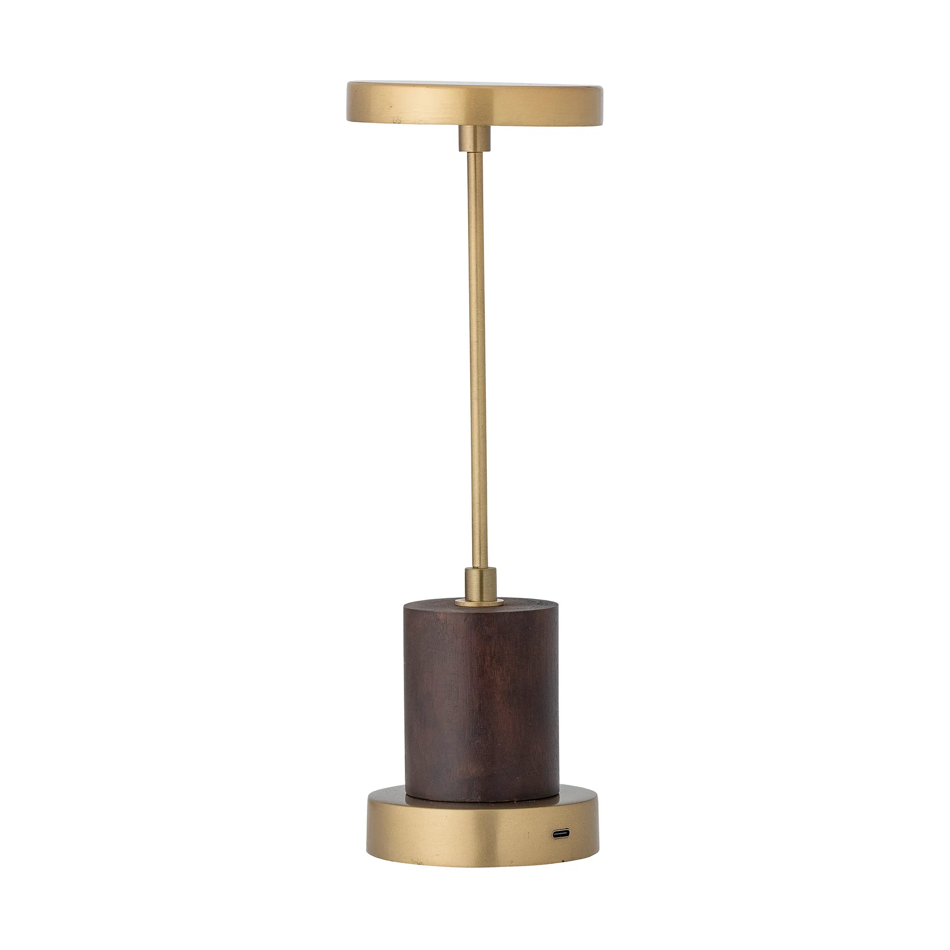 Candeeiro de mesa Chico portable Ø10x30 cm, Brass Bloomingville