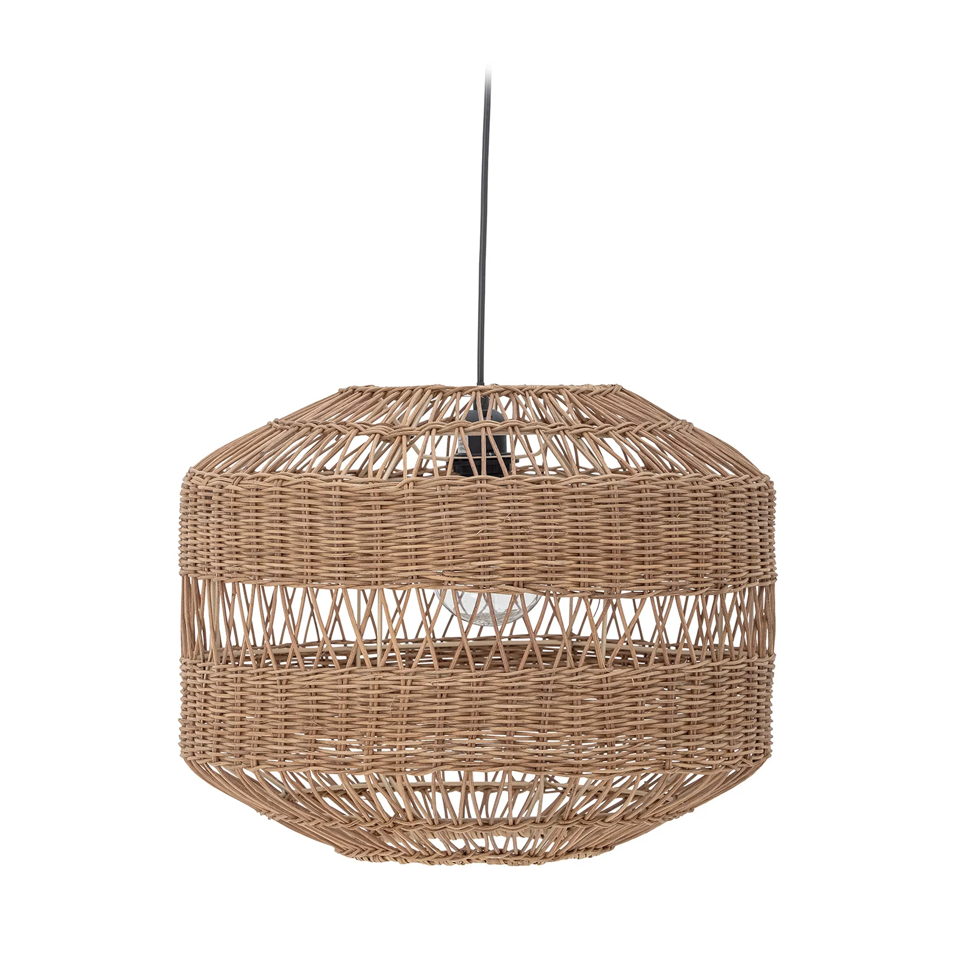 Candeeiro Ineza de vime Ø45 cm, Nature Bloomingville
