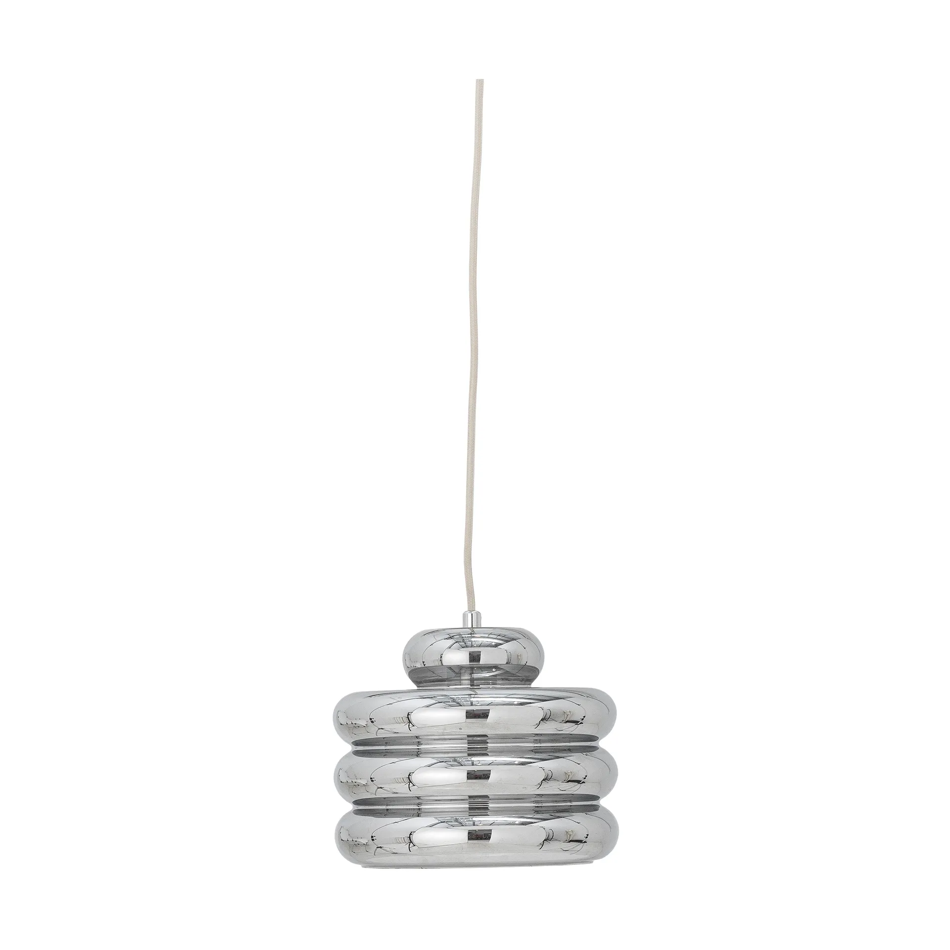 Candeeiro suspenso Spike Ø24 cm, Prata Bloomingville
