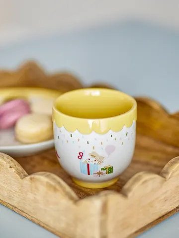 Caneca Celebrate 15 cl - Amarelo - Bloomingville