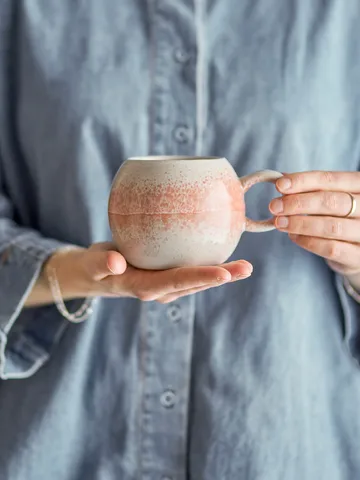 Caneca Paula 41 cl - Laranja - Bloomingville