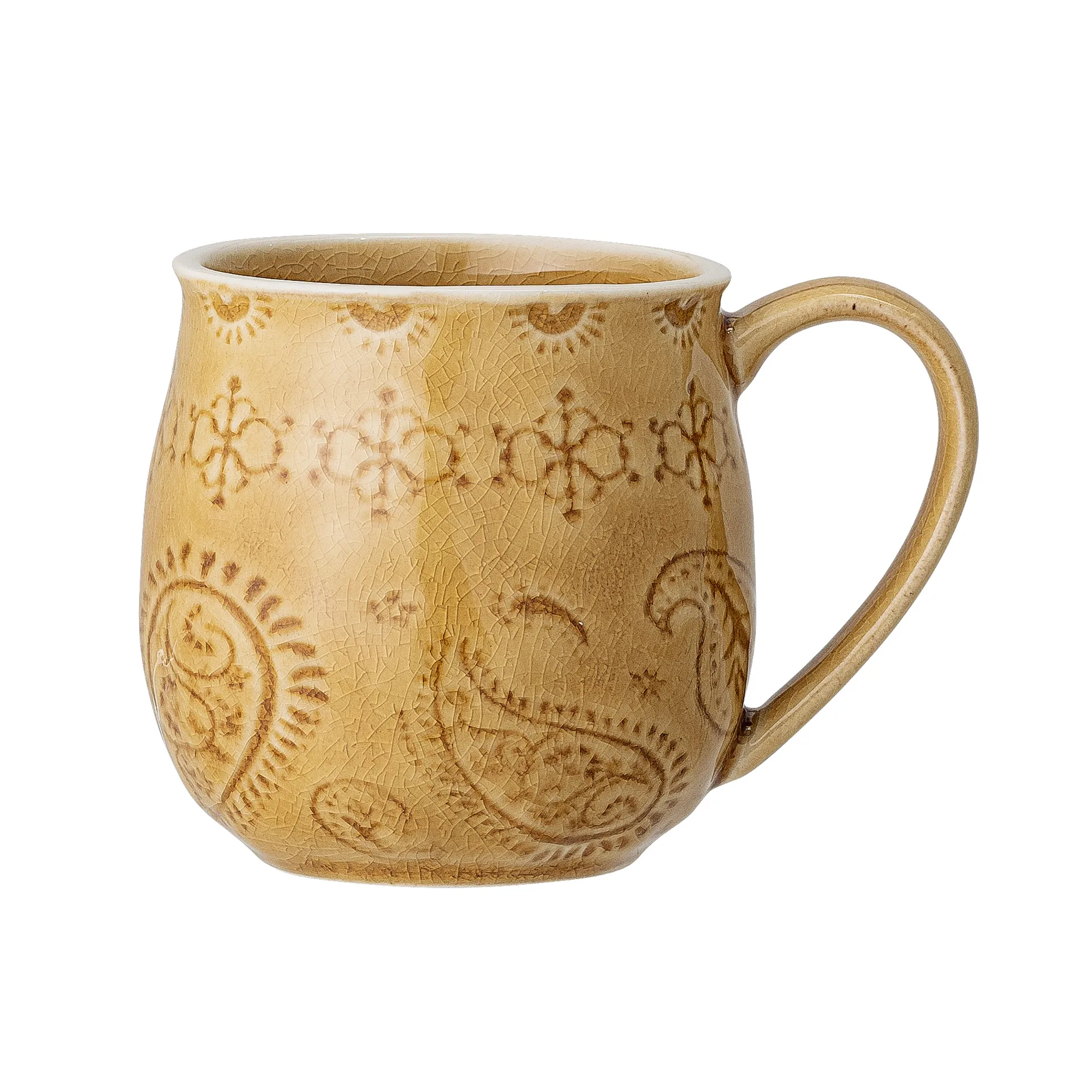 Caneca Rani 40 cl, amarelo Bloomingville