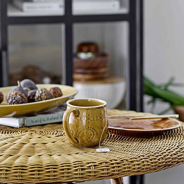 Caneca Rani 40 cl, amarelo Bloomingville