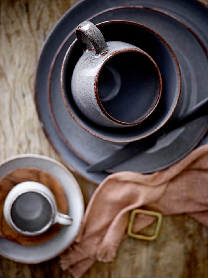Caneca Sandrine 8 cm, Cinza Bloomingville