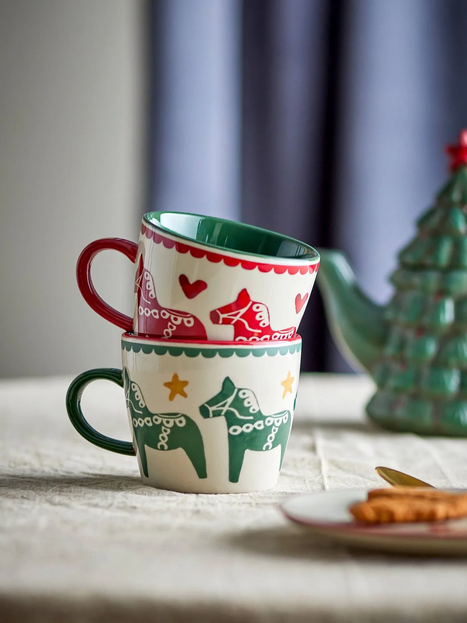 Caneca Siffer, Multi, 2 peças, 30 cl Bloomingville