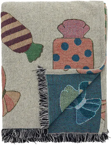 Caramella manta 130x150 cm - Natural - Bloomingville