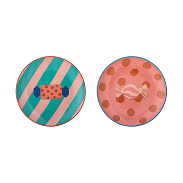 Caramella prato Ø16 cm 2 peças - Rosa - Bloomingville