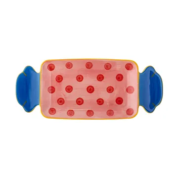 Caramella travessa para servir 10,5x25,5 cm - Rosa - Bloomingville