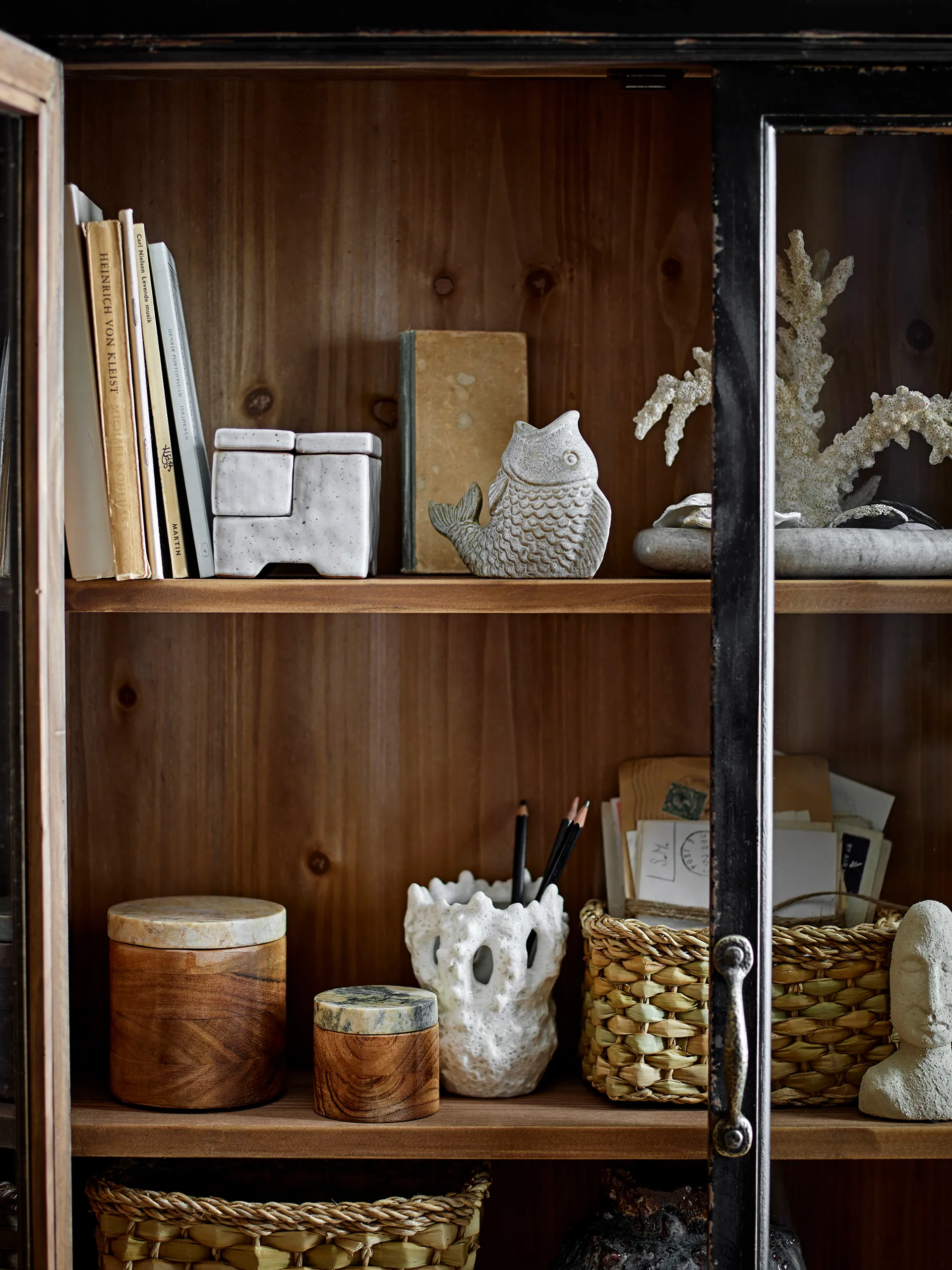 Castiçal Hiro, Cinza Bloomingville