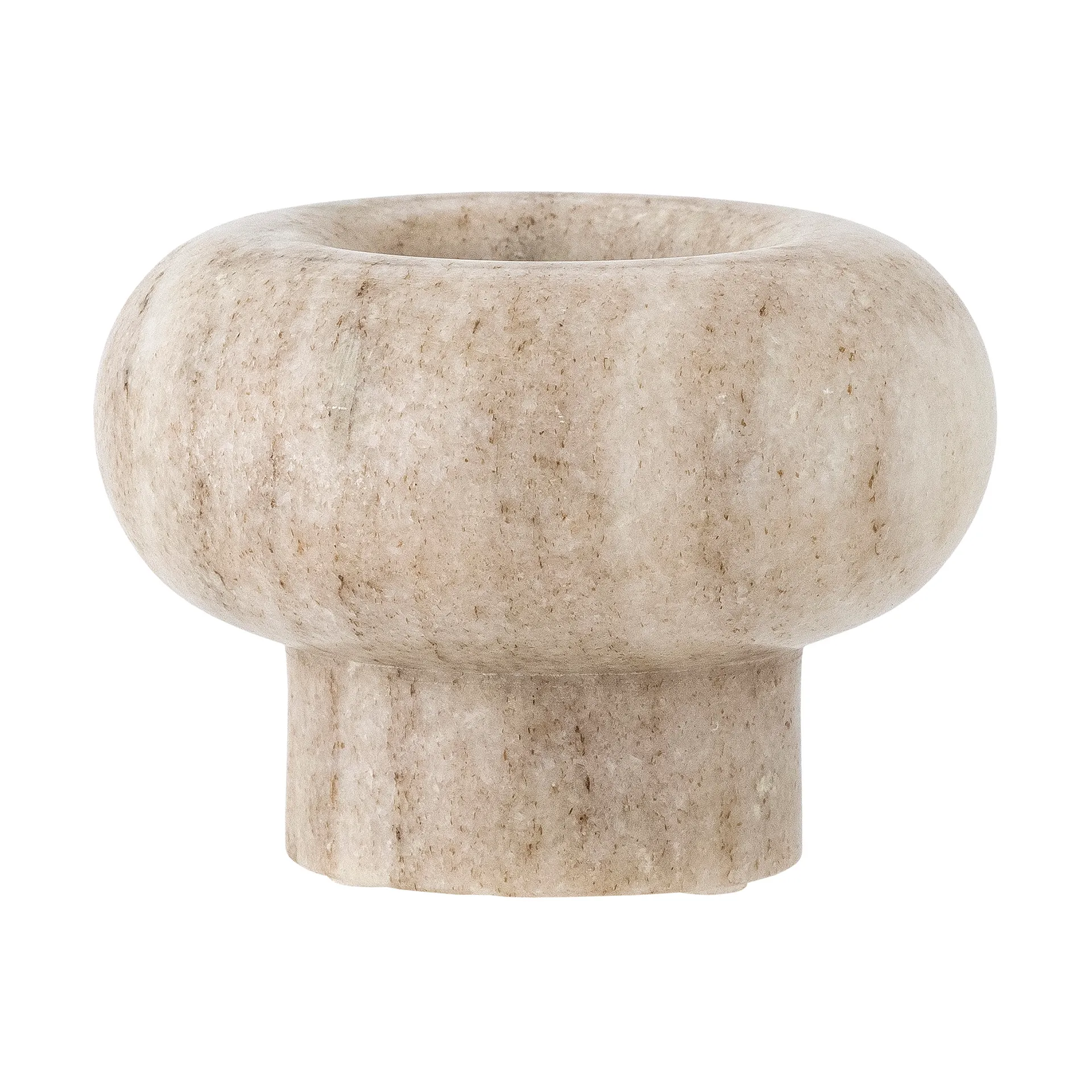 Castiçal Isabea 7,5 cm, Mármore Bloomingville