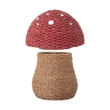 Cesta de armazenamento Corintha com tampa 61xØ43 cm - Vermelho - Bloomingville