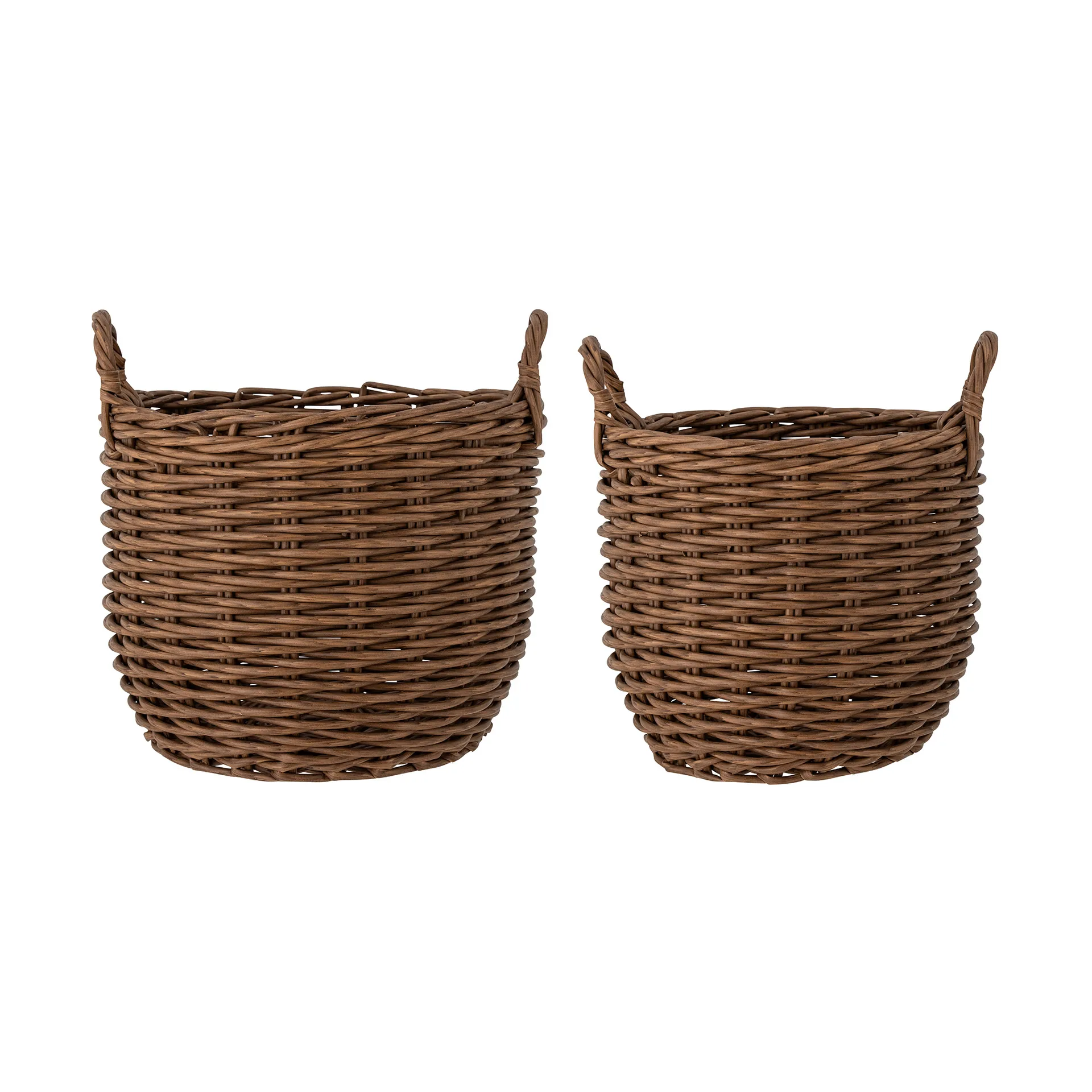 Cesta de armazenamento Jayde 2 peças, Castanho Bloomingville