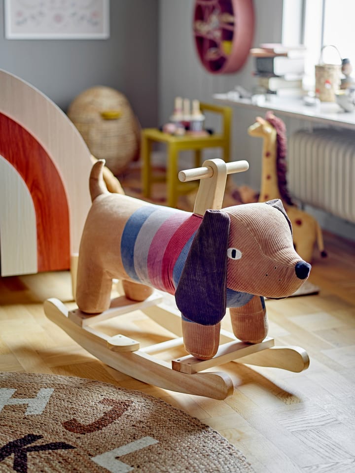 Charlie animal de baloiço 66x34x51 cm, Cachorro Bloomingville
