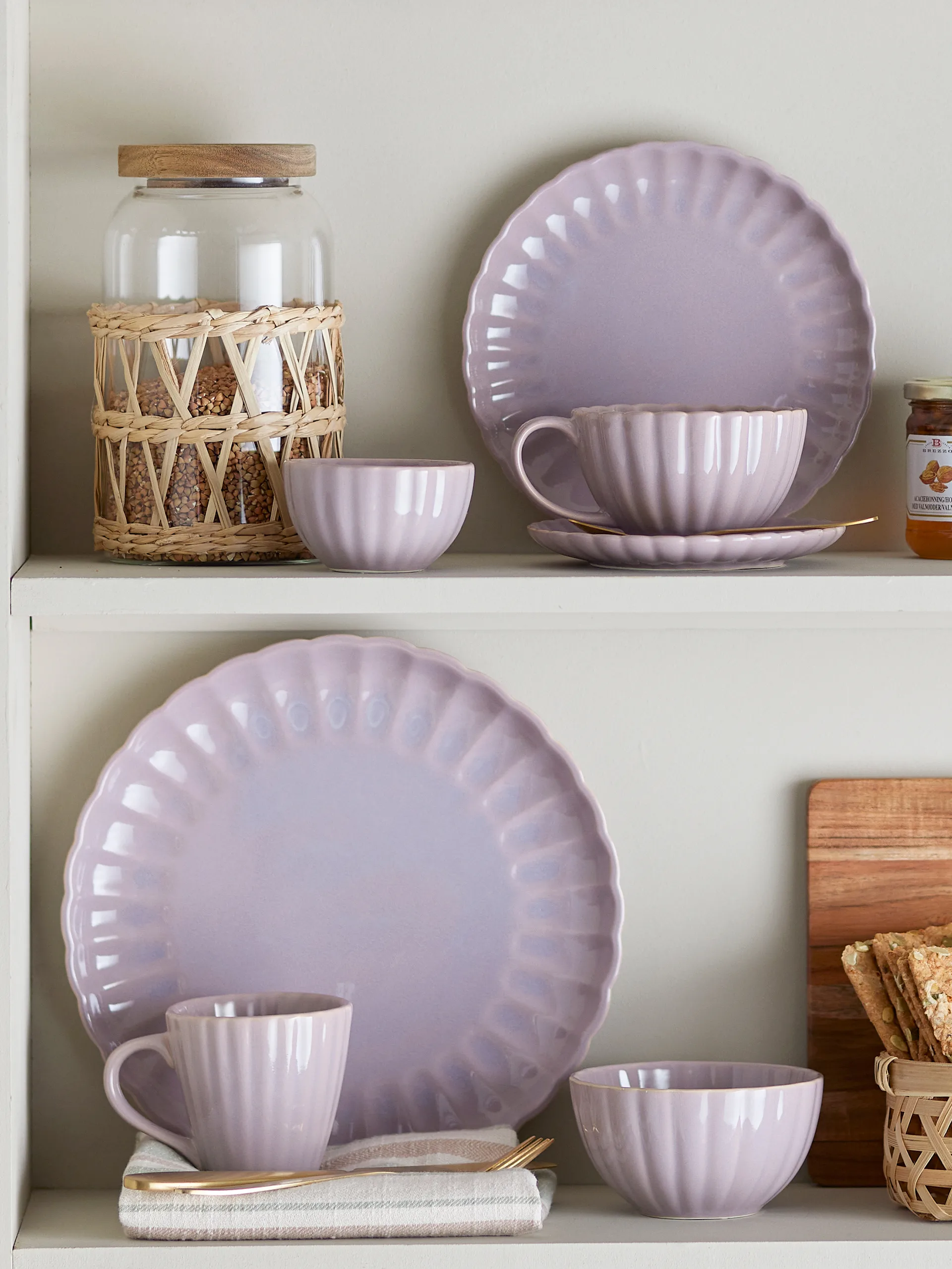 CHávena com pires Latina 22 cl, Rose Bloomingville