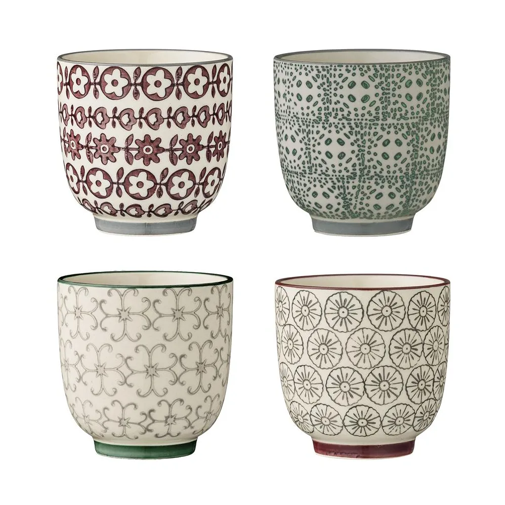 Chávena Karine conjunto de 4 7 cm Bloomingville