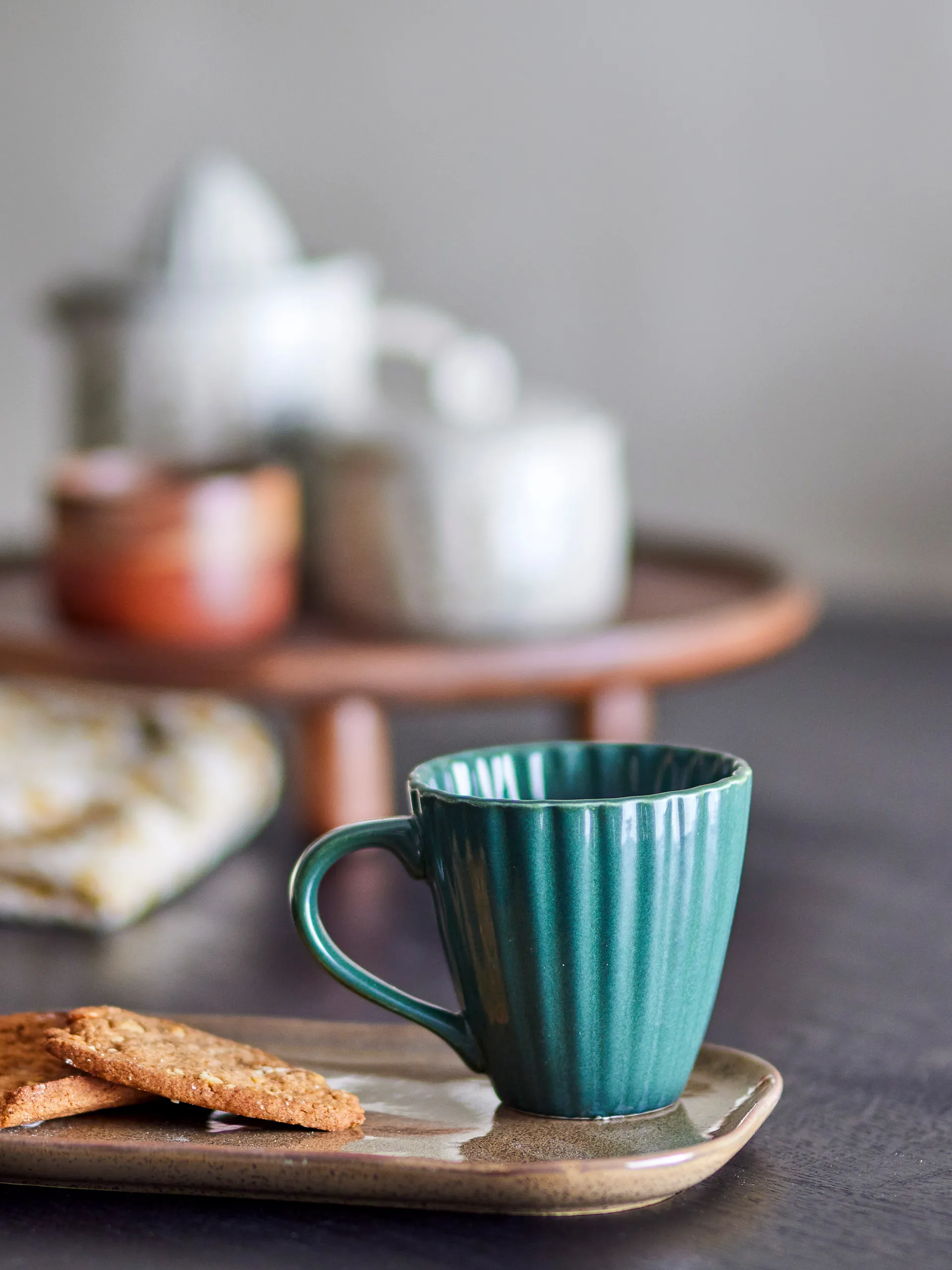 Chávena Latina 22 cl, Green Bloomingville