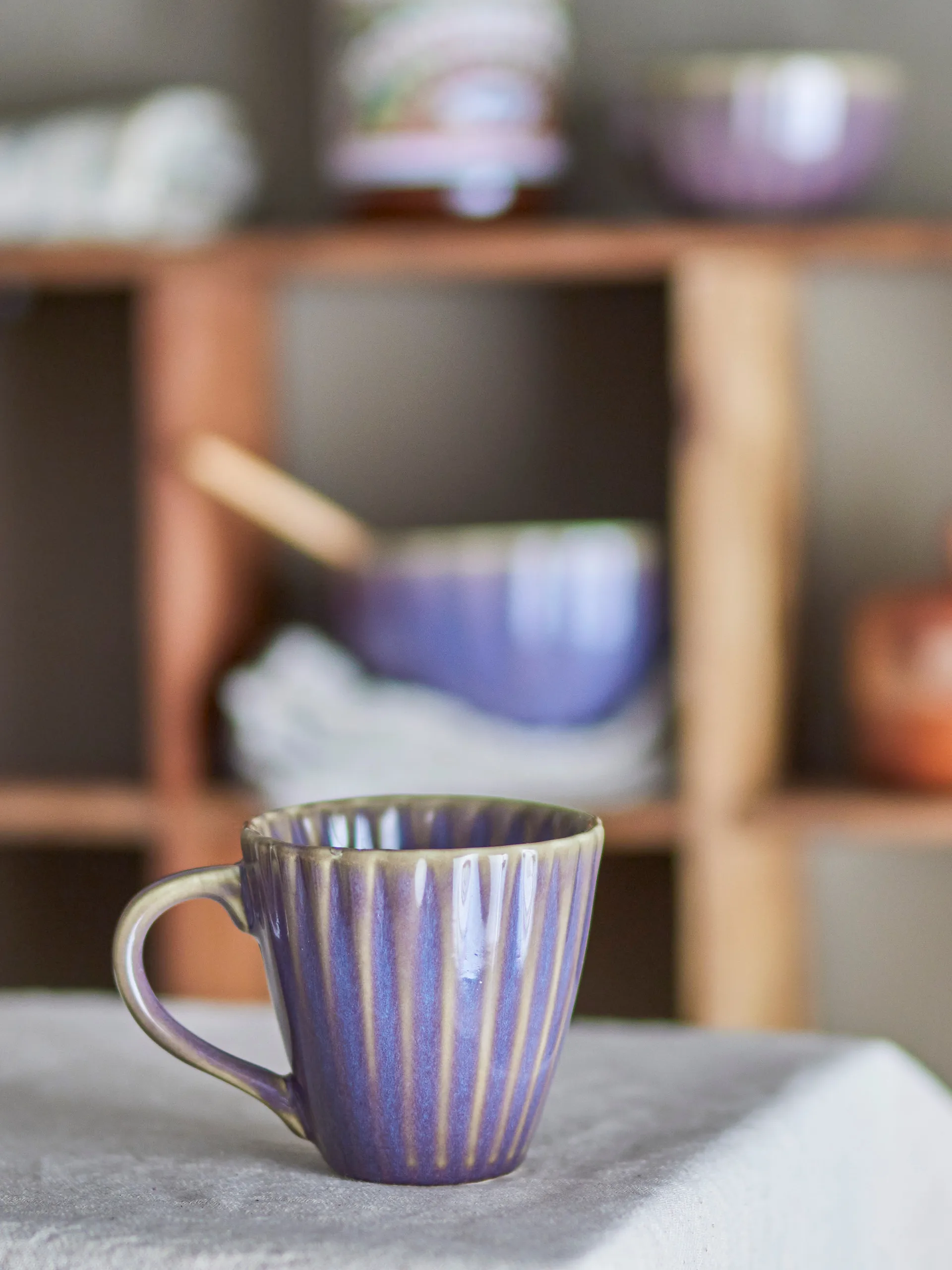 Chávena Latina 22 cl, Purple Bloomingville