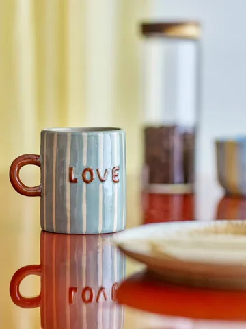 Cherish caneca - Blue - Bloomingville
