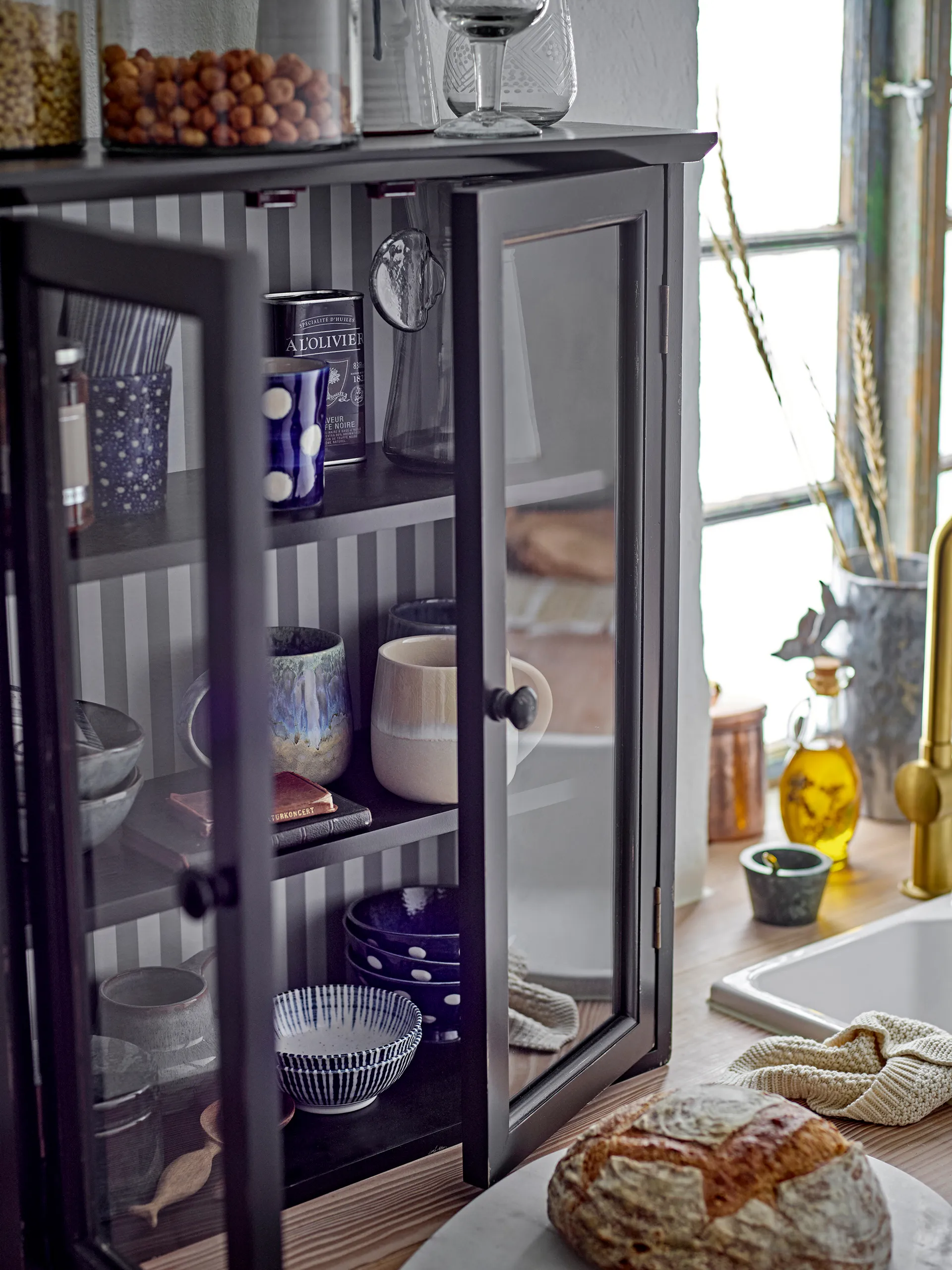 Cloe caneca 46 cl 3 peças, Azul Bloomingville