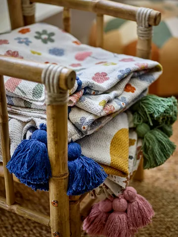 Cobertor de algodão Cherry 160x130 cm - Rosa - Bloomingville