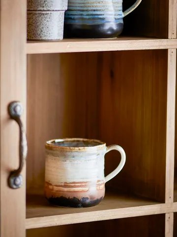 Conjunto com 4 canecas Deana - Castanho - Bloomingville