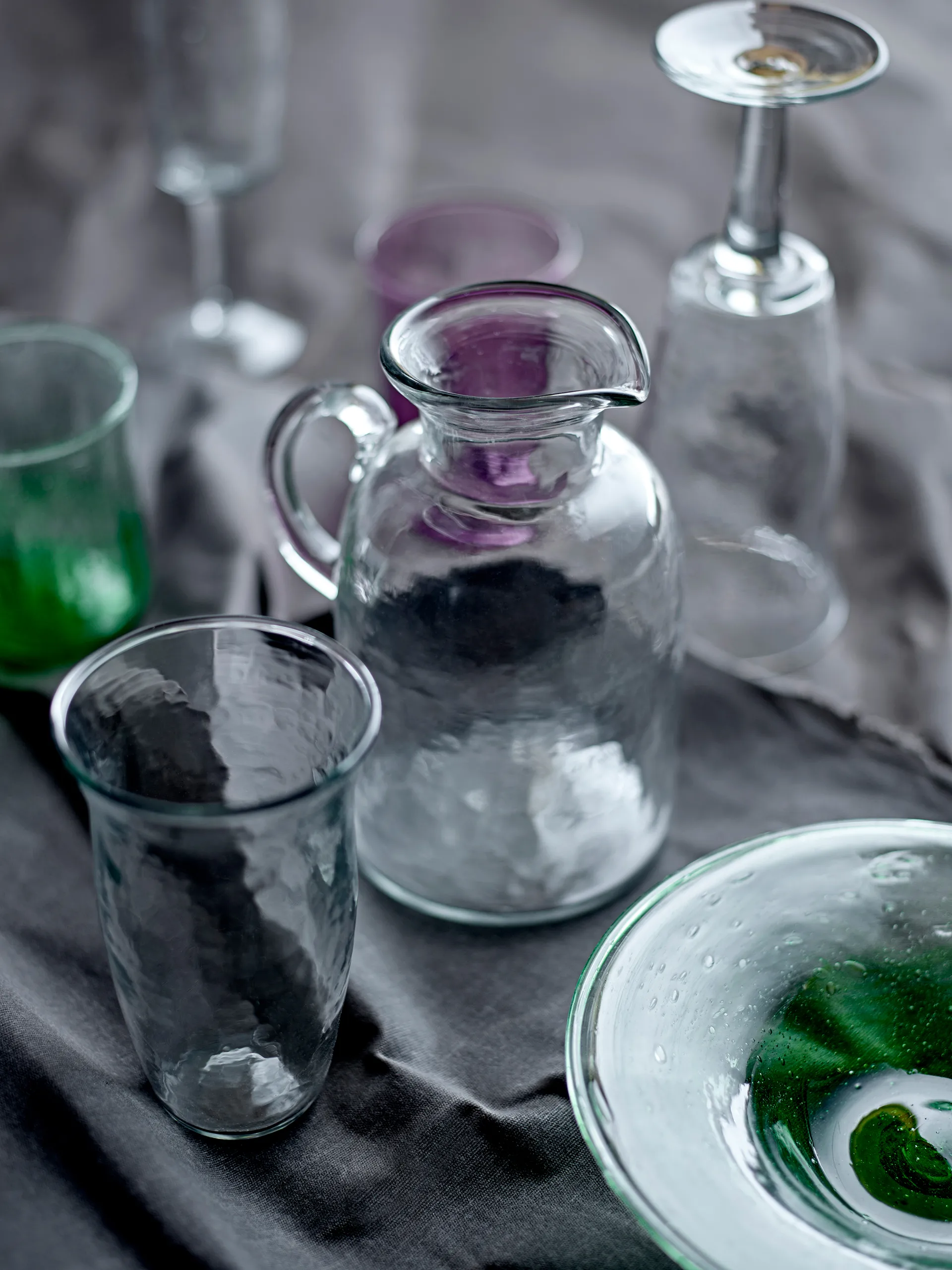 Conjunto de 2 pratos Sunil, Verde Bloomingville