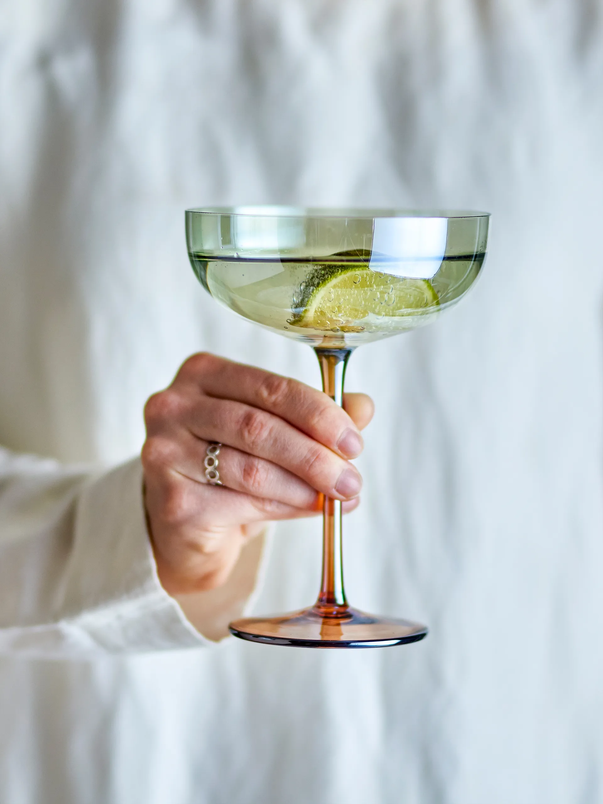 Conjunto de 4 copos Aston para cocktail, Bronze Bloomingville