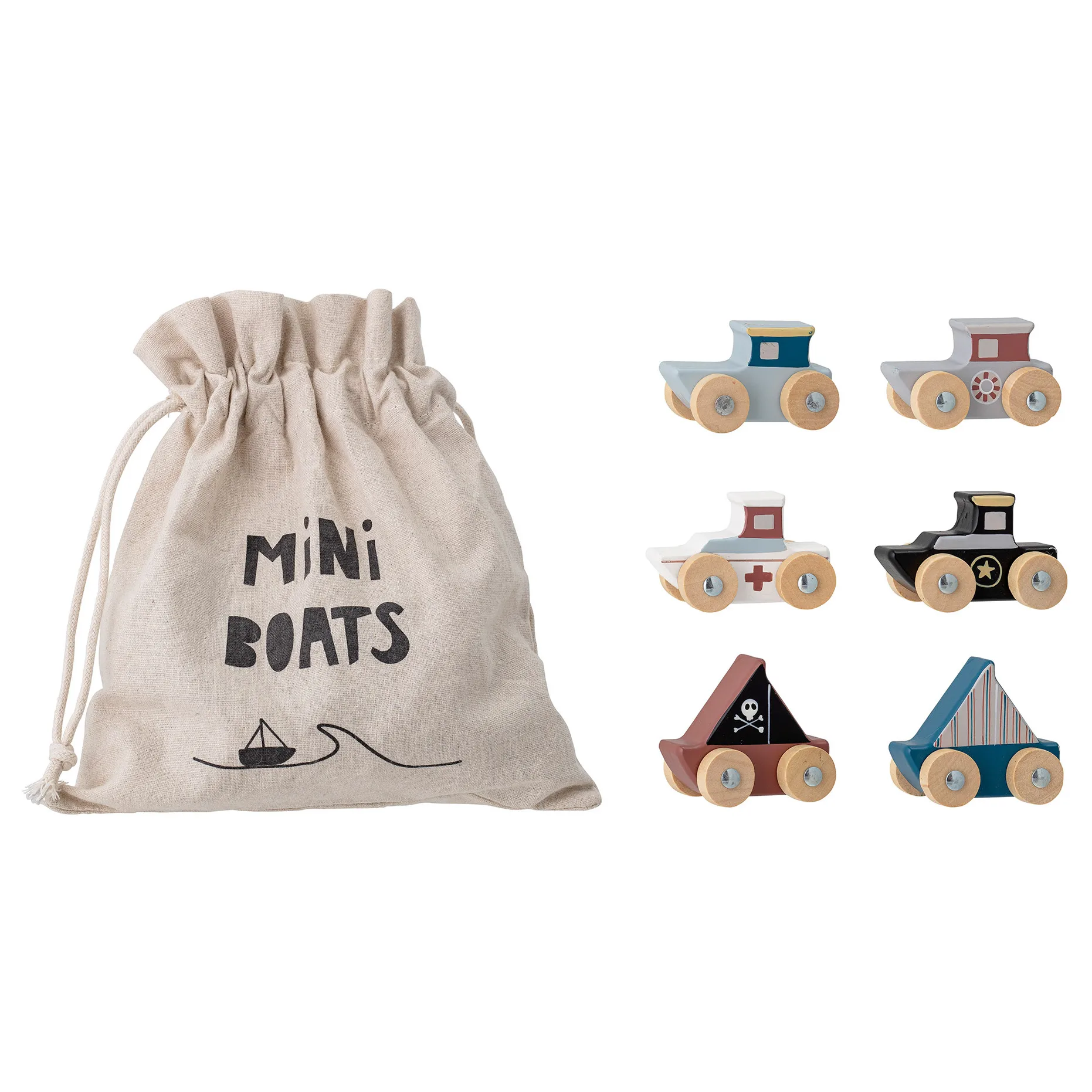 Conjunto de brinquedos Lissen 7 peças, multi Bloomingville