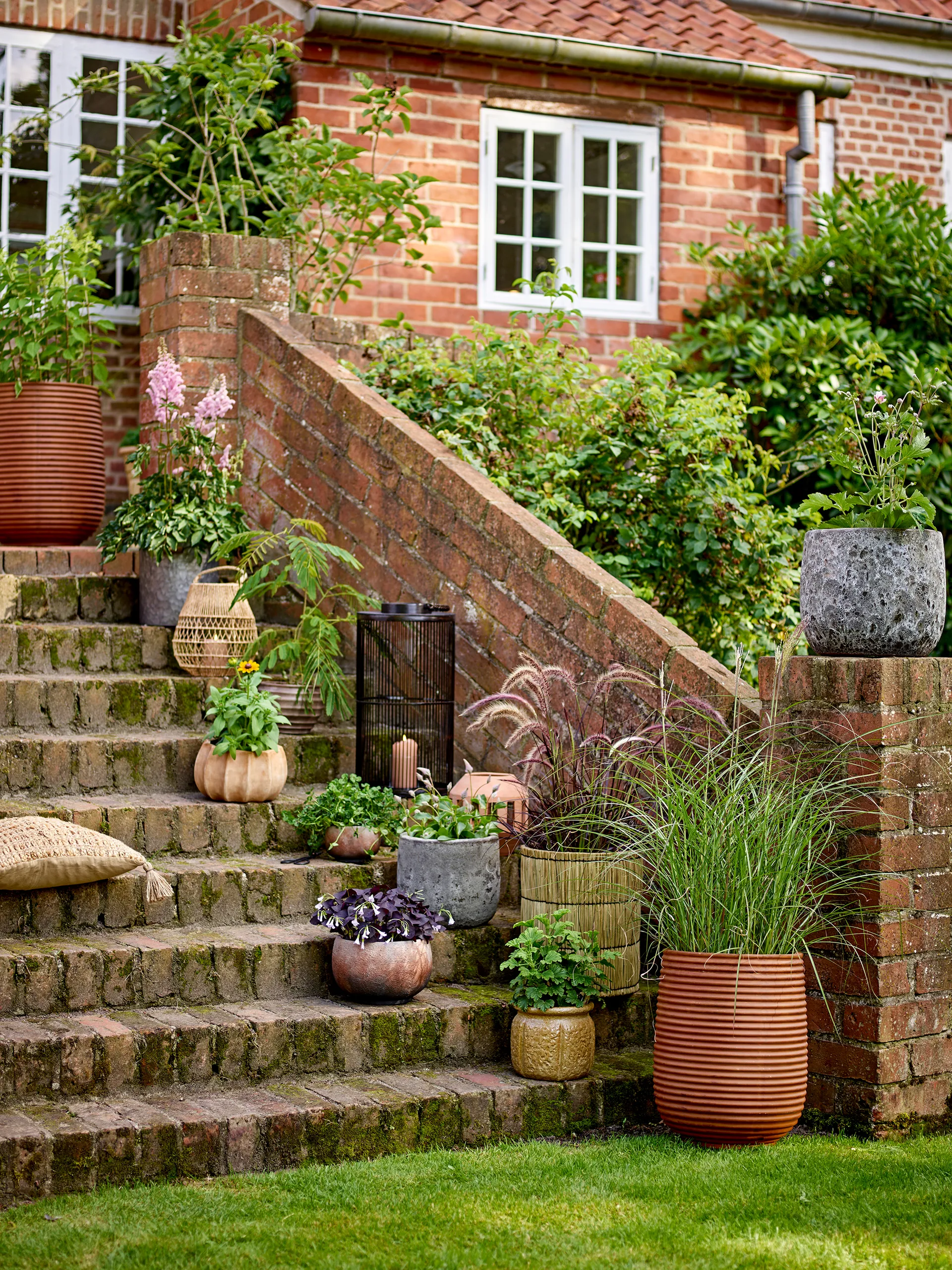 Conjunto de vasos Mesola, 2 peças, Marrom Bloomingville