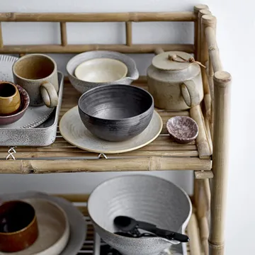 Conjunto para tapas Thea, 4 un. - Brown - Bloomingville