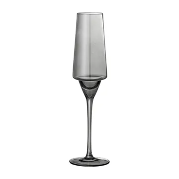Copo de champanhe Yvette 25 cl, conjunto de 4 - cinza - Bloomingville