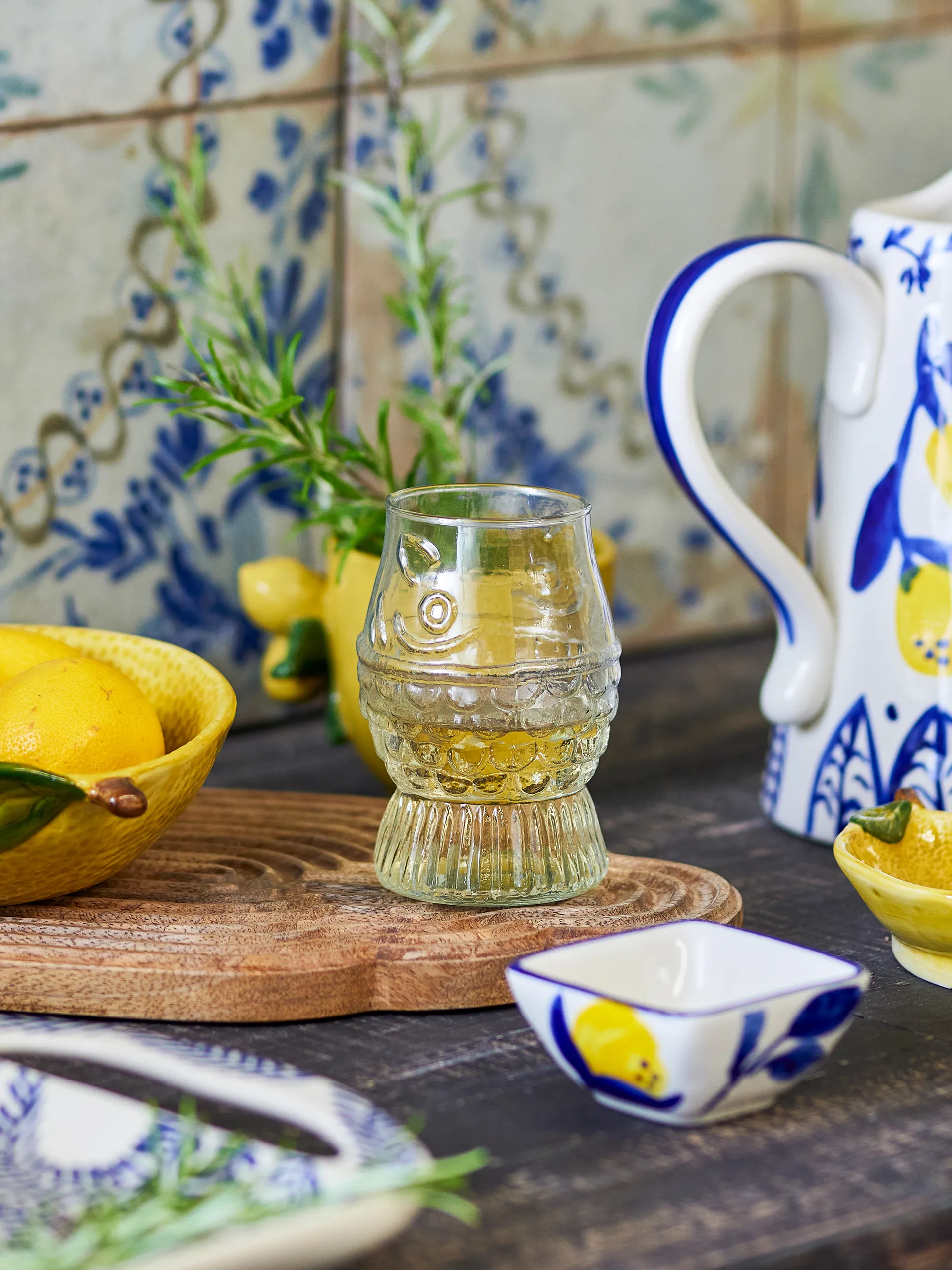 Copo Kadir 38 cl, Claro Bloomingville