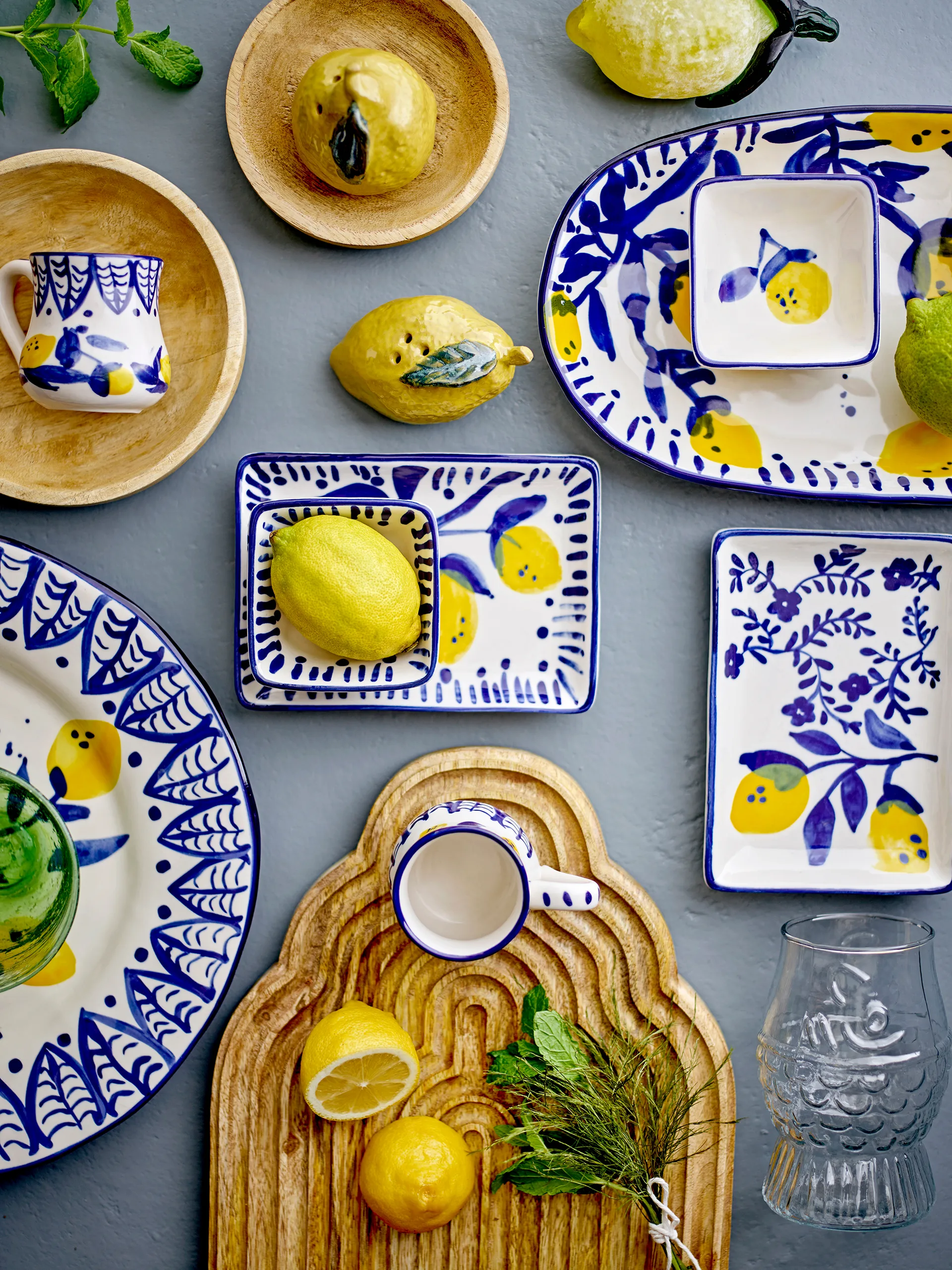 Copo Kadir 38 cl, Claro Bloomingville