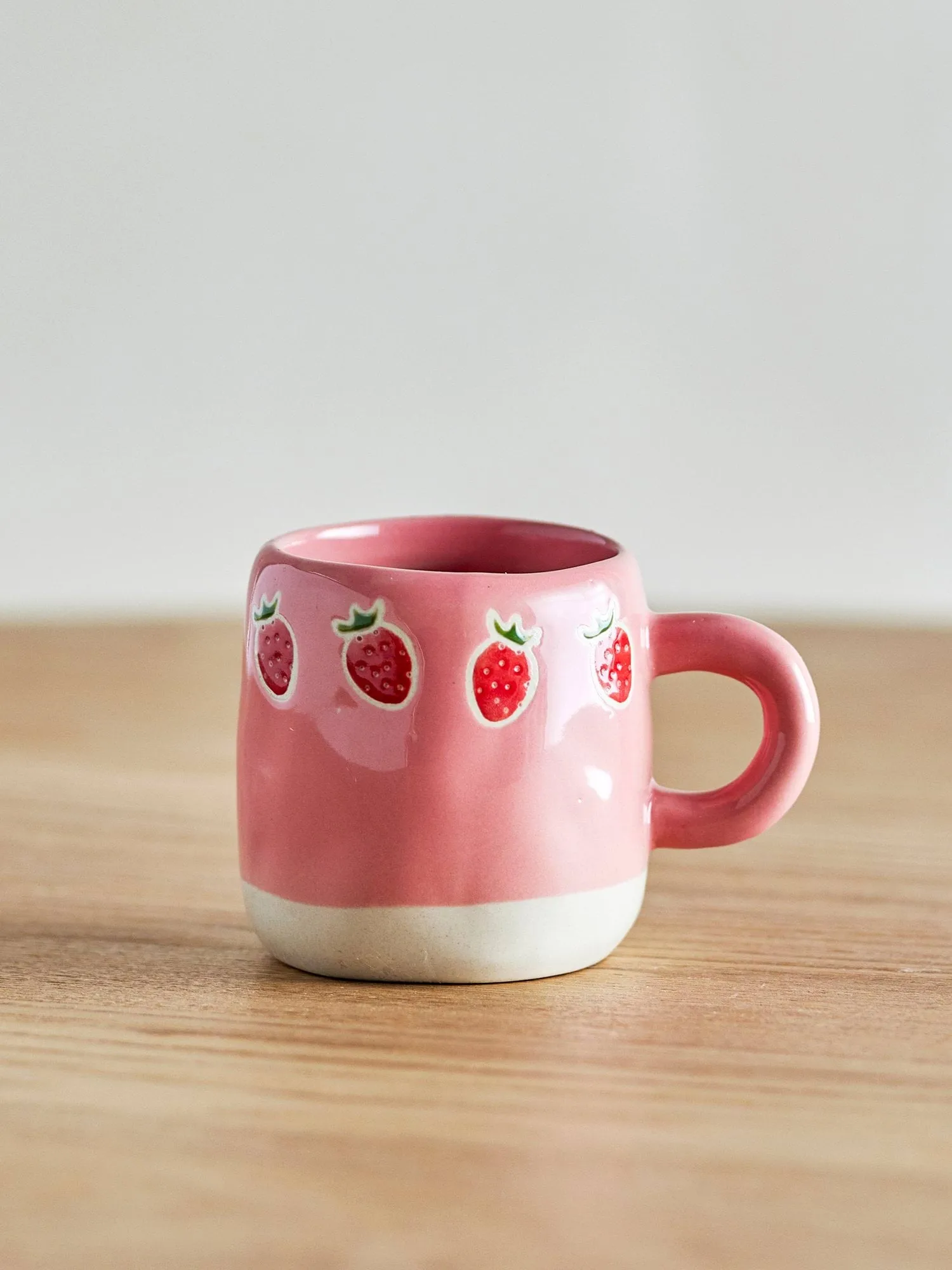 Copo Millie 110 ml, Rosa, morangos Bloomingville
