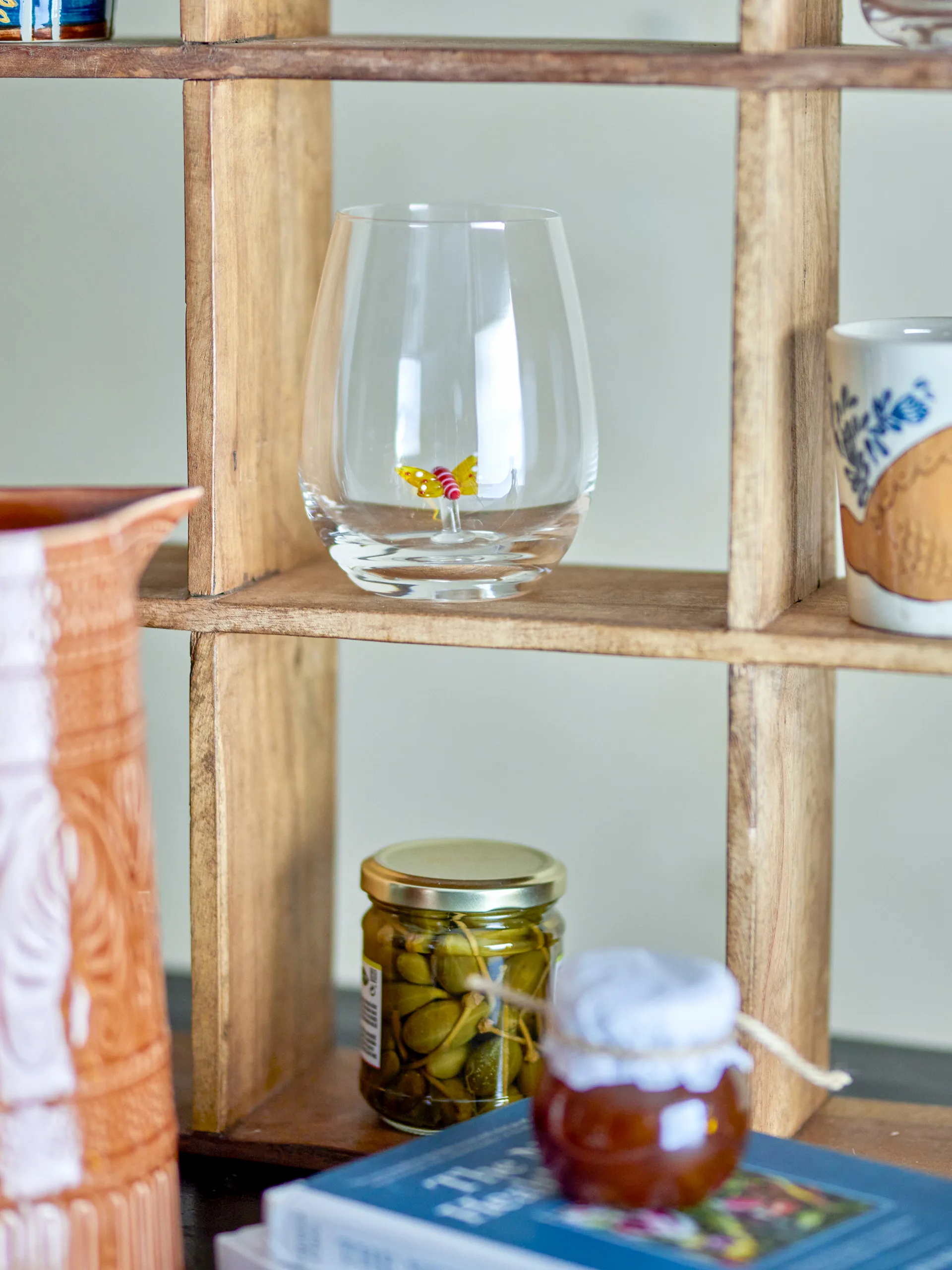 Copo Misa 56 cl, Clear-butterfly Bloomingville