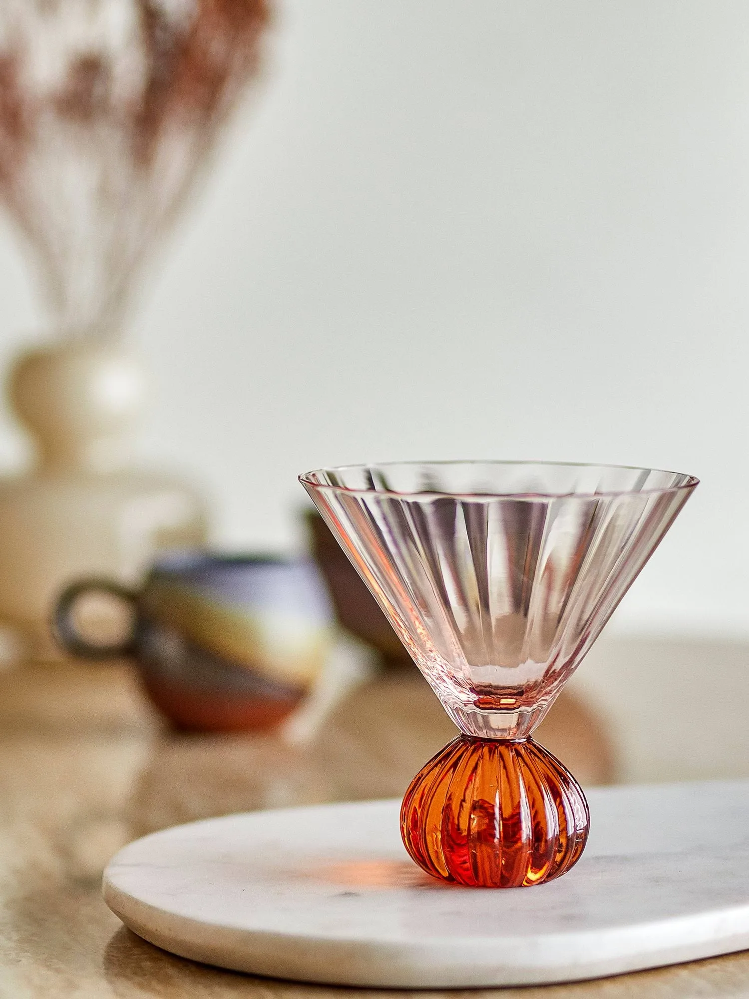 Copo para cocktail Taurin 300 ml, Rosa Bloomingville