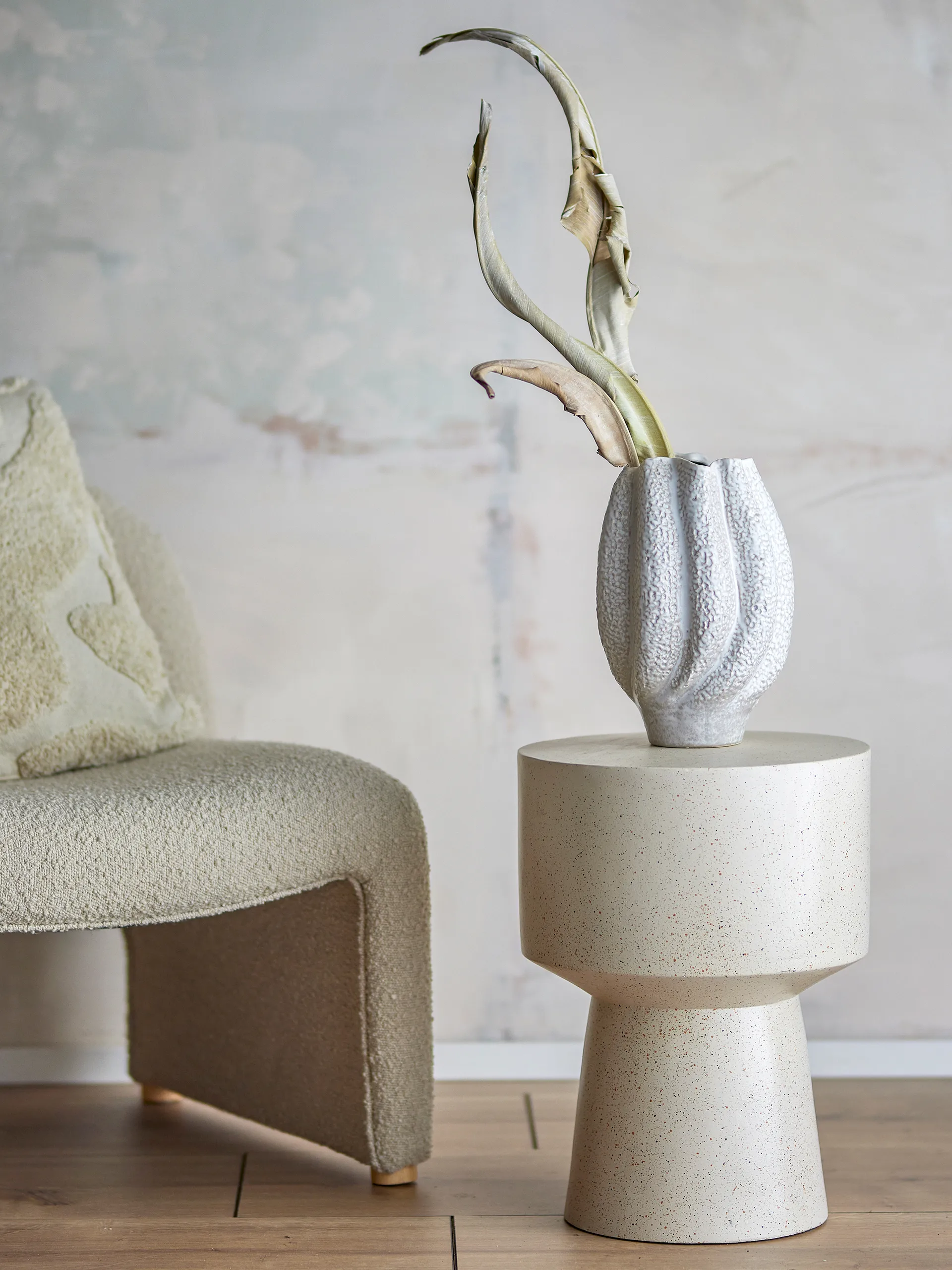 Cove vaso 28 cm, Branco Bloomingville