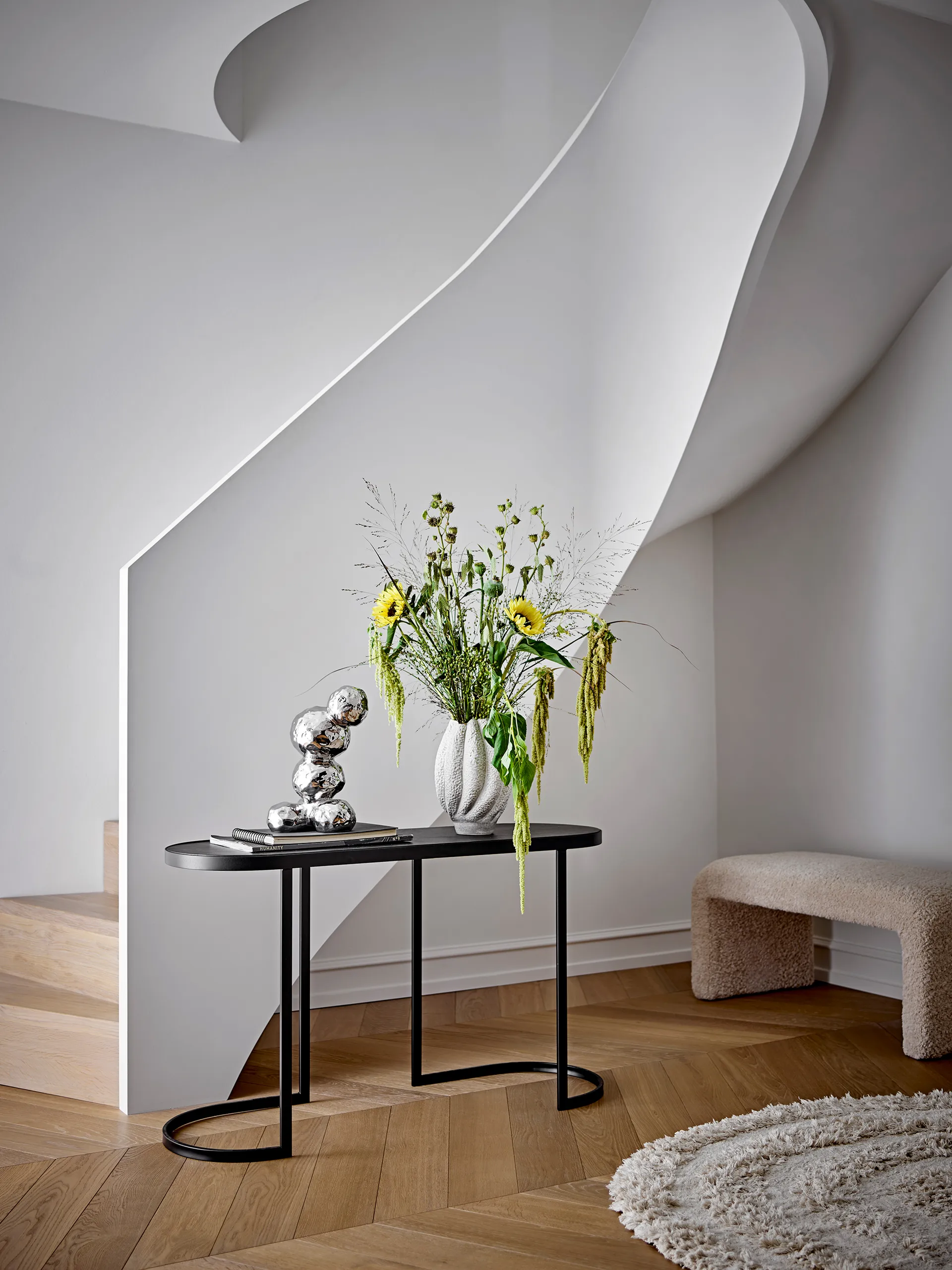 Cove vaso 28 cm, Branco Bloomingville