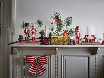 Darren quebra-nozes decoração de Natal - Vermelho, 3 peças, 25 cm - Bloomingville