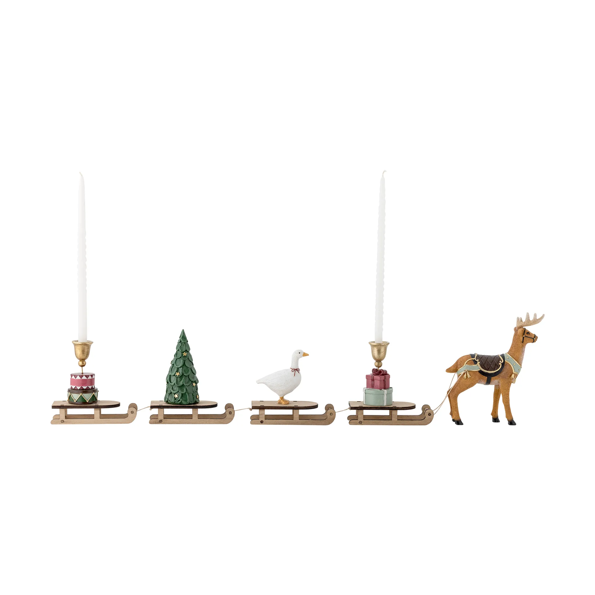 Dasher decoração de Natal, Verde Bloomingville