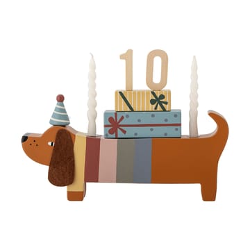 Decoração Charlie Birthday 28 cm - Brown-multi - Bloomingville