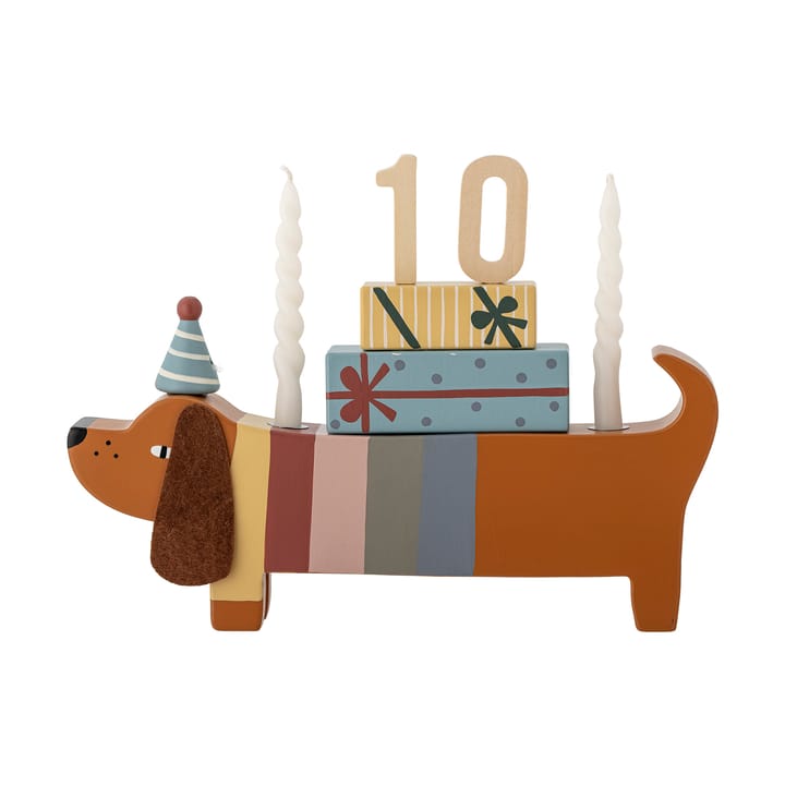 Decoração Charlie Birthday 28 cm, Brown-multi Bloomingville