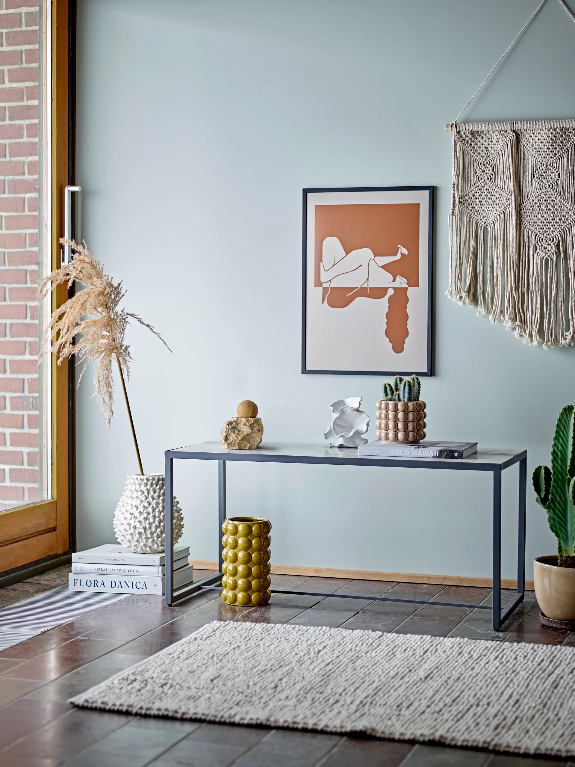 Decoração coral Claudette , Branco  Bloomingville