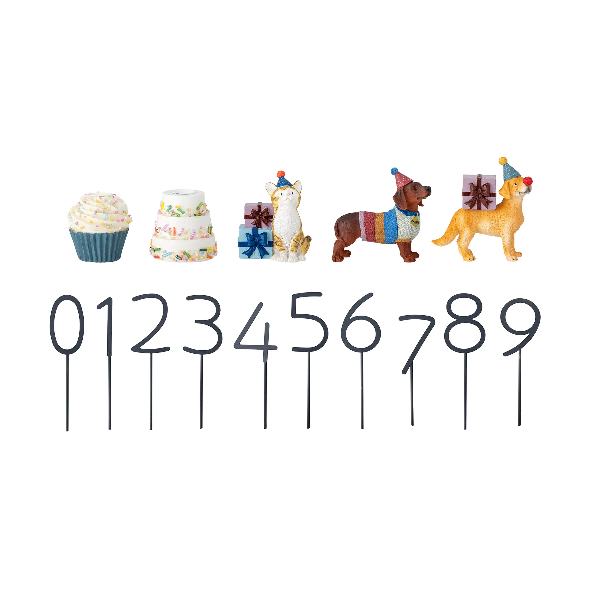 Decoração de aniversário Salve 15 Peças , Multi Bloomingville