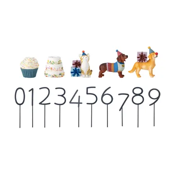 Decoração de aniversário Salve 15 Peças  - Multi - Bloomingville